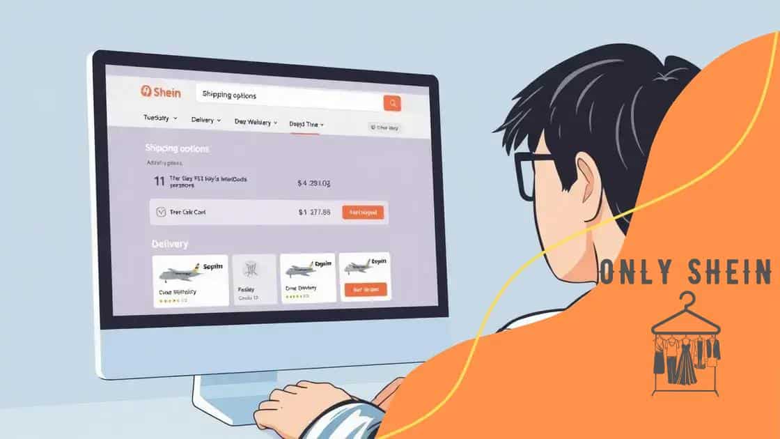 Understanding shipping options and timelines