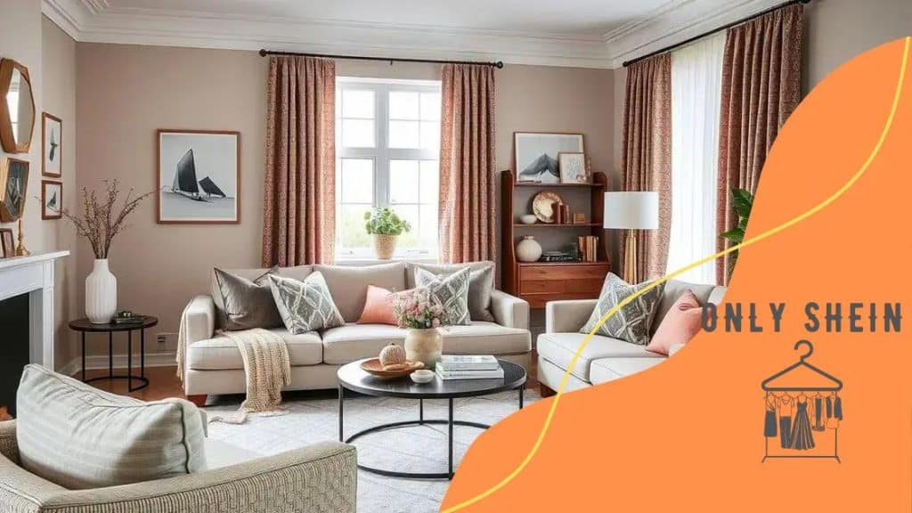 Shein’s trending home textiles for cozy living rooms