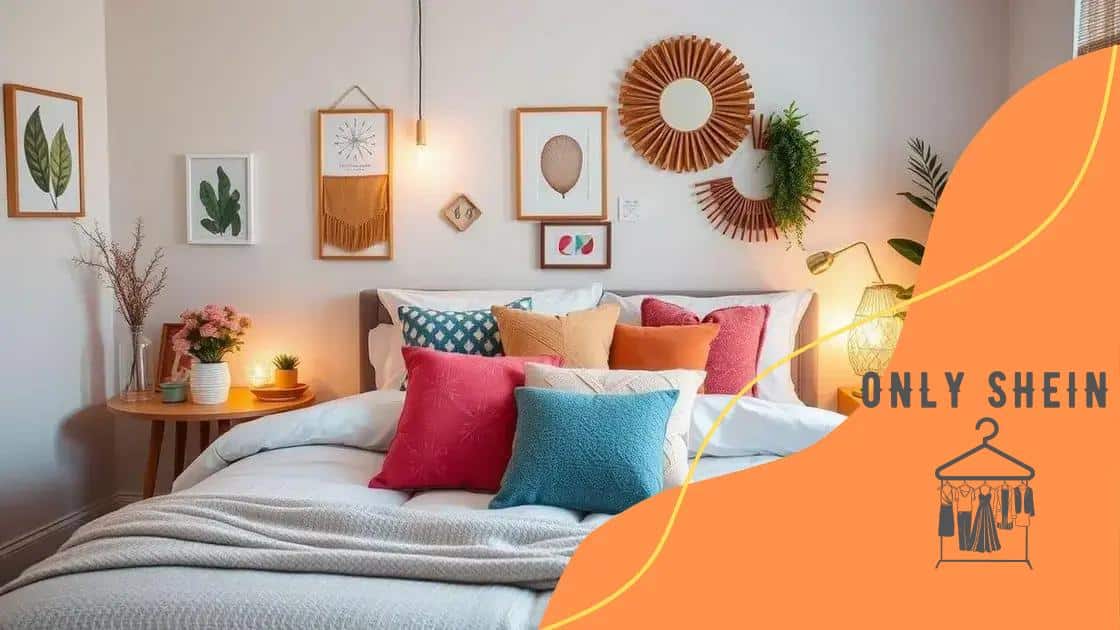 Affordable decor ideas using Shein products