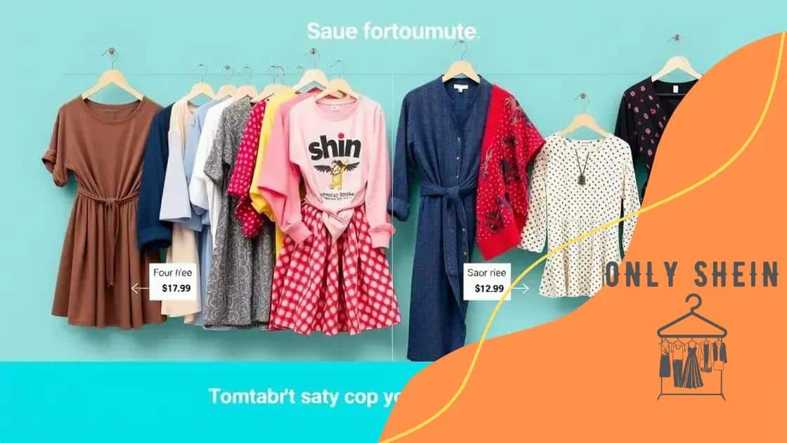 Comparing Shein’s offerings to competitors
