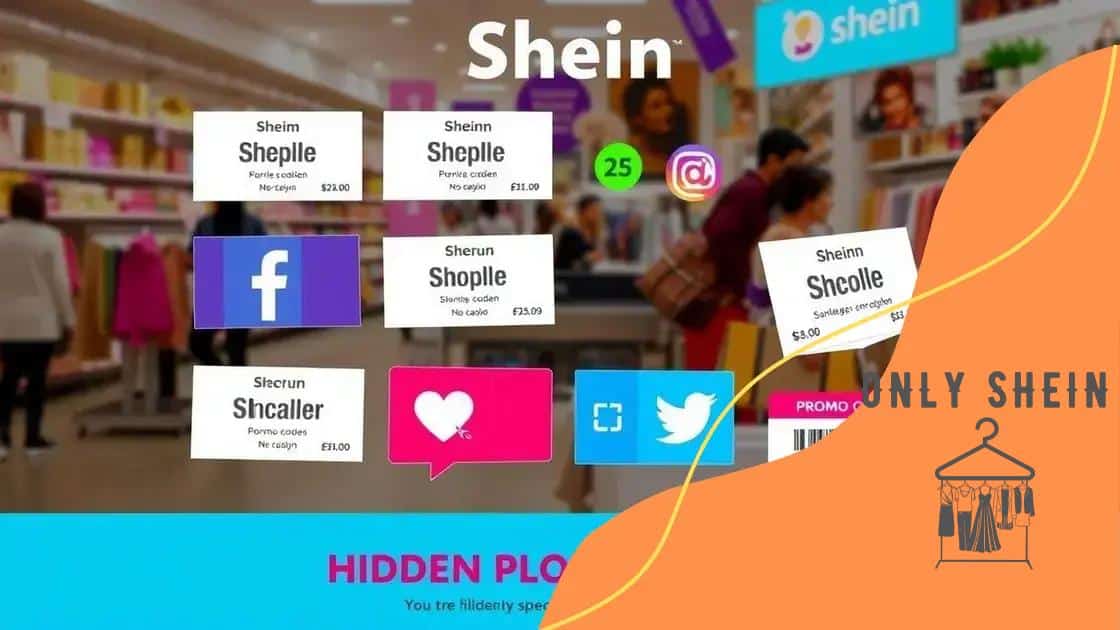 How to find hidden Shein promo codes