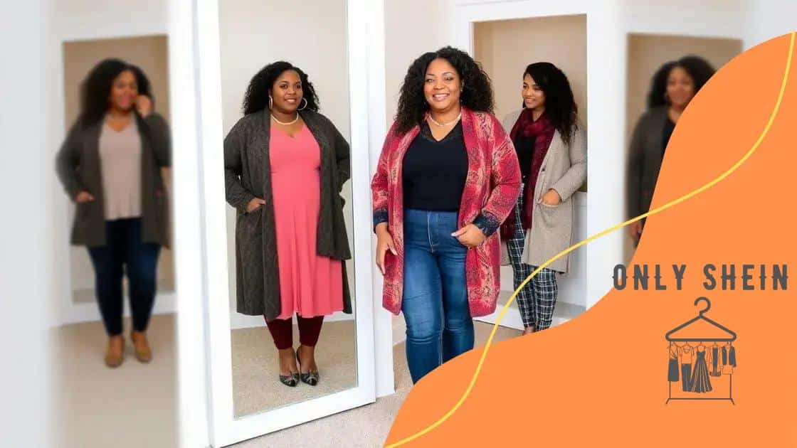 Tips for styling plus-size outfits from Shein