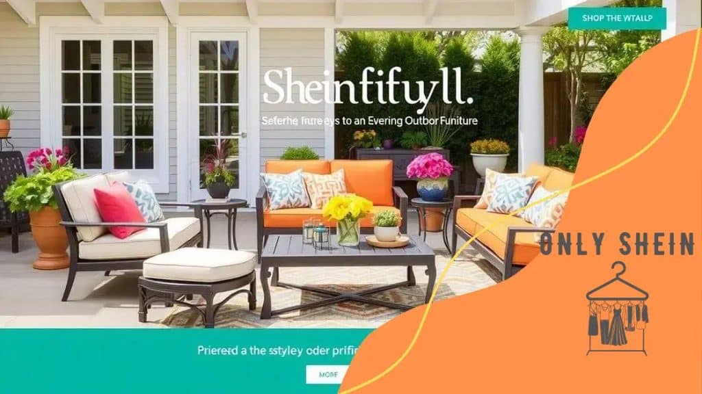 Shein’s affordable outdoor furniture for patios