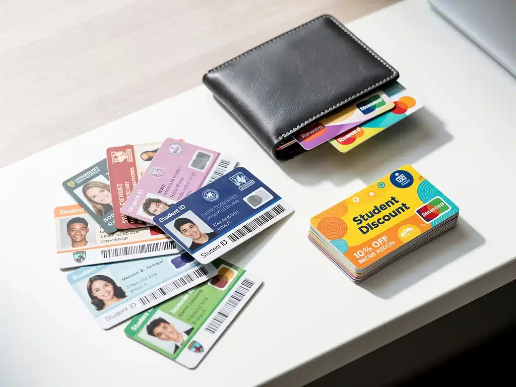 Student ID cards for discount verification