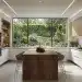 Modern kitchen with smart appliances and natural light, embodying 2026 renovation trends